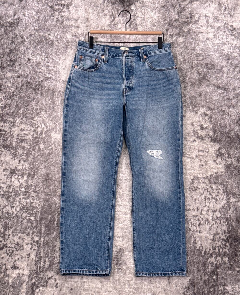Levis 501 90s Jeans Selvedge Denim 30 Womens
